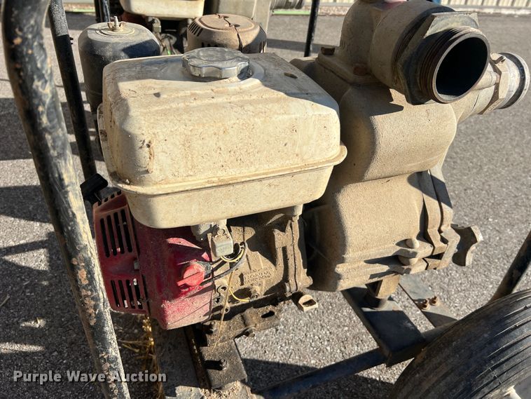 image for item MM9135 (2) Honda 3" trash pumps