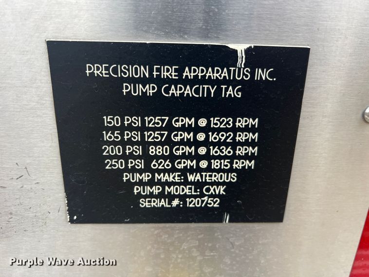 image for item MM9153 2005 Spartan Advantage Pumper  pumper fire truck