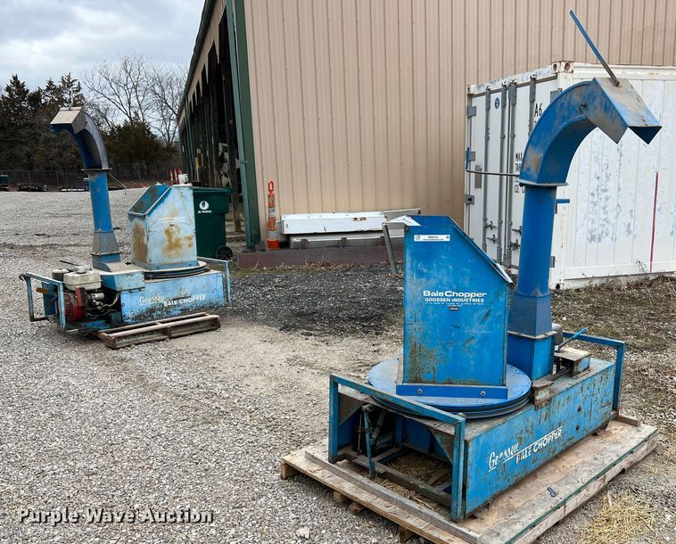 image for item MM9161 (2) Goossen BCG-2 bale choppers