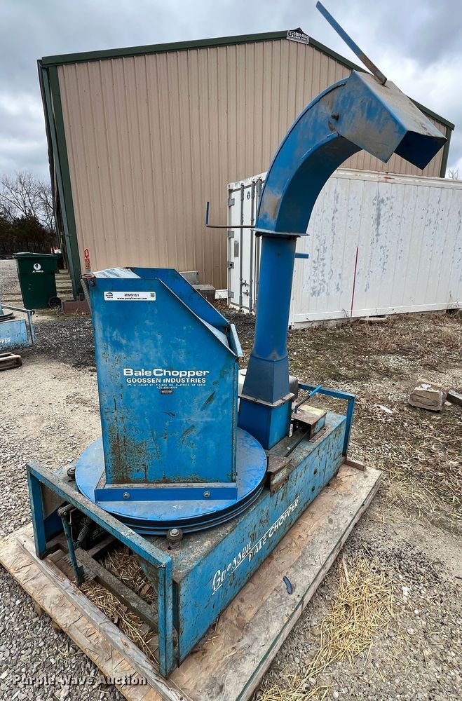 image for item MM9161 (2) Goossen BCG-2 bale choppers