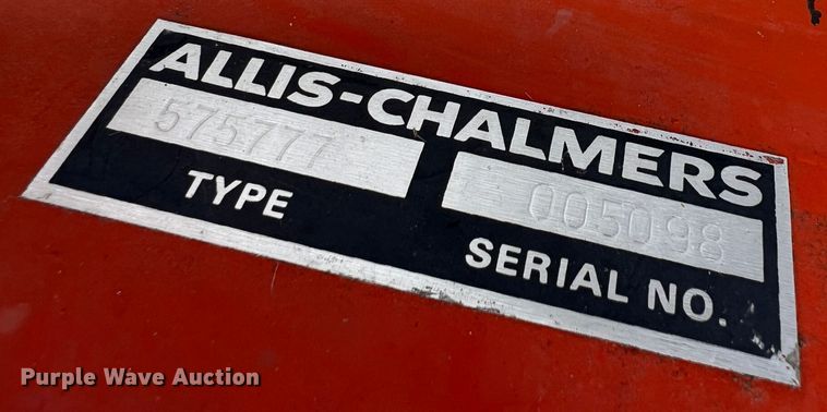 image for item MM9167 Allis-Chalmers 575777  tandem disk