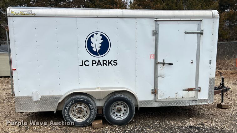 image for item MM9168 2015 Doolittle  enclosed cargo trailer