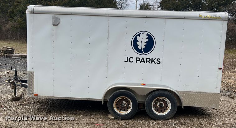 image for item MM9168 2015 Doolittle  enclosed cargo trailer