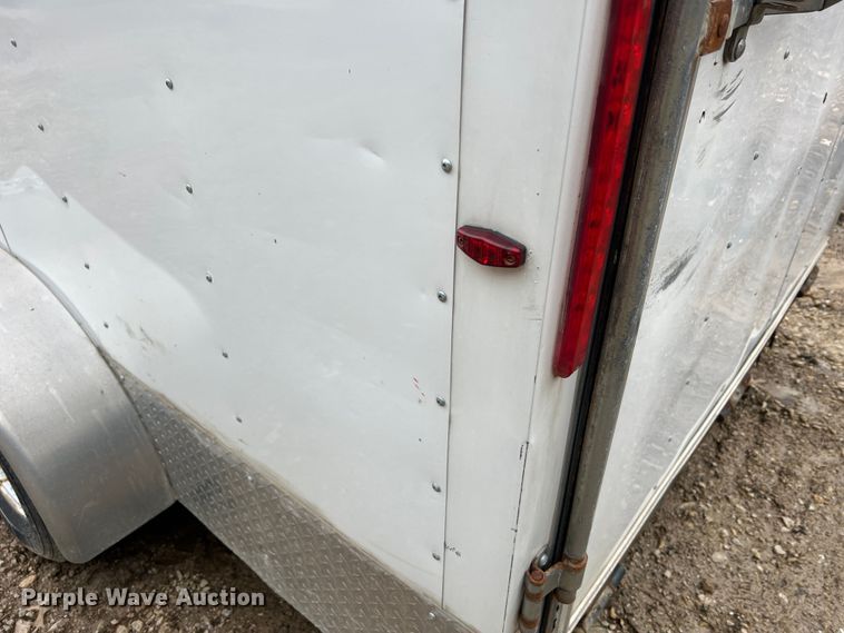 image for item MM9168 2015 Doolittle  enclosed cargo trailer