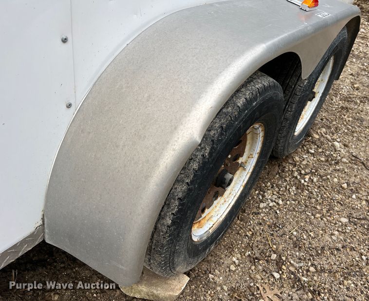 image for item MM9168 2015 Doolittle  enclosed cargo trailer