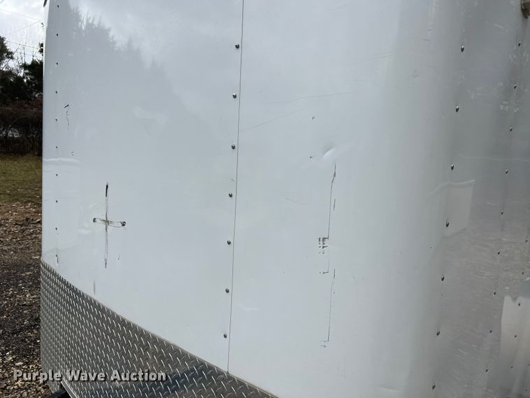 image for item MM9168 2015 Doolittle  enclosed cargo trailer