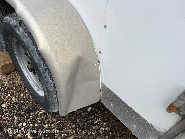 image for item MM9168 2015 Doolittle  enclosed cargo trailer