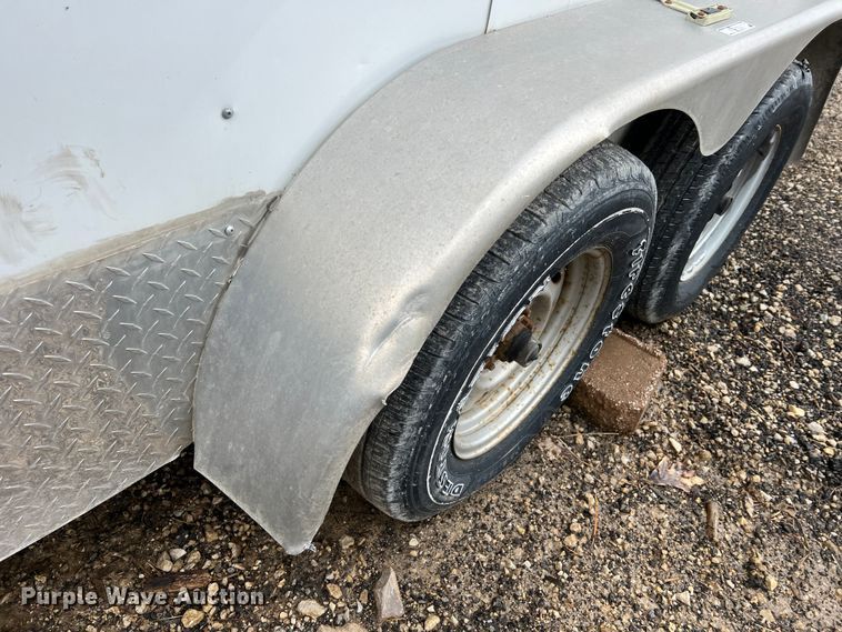 image for item MM9168 2015 Doolittle  enclosed cargo trailer