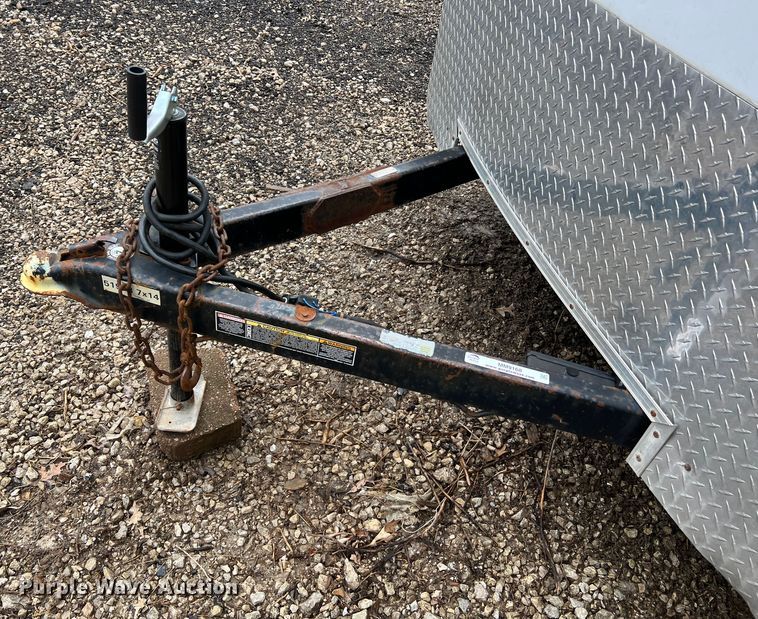 image for item MM9168 2015 Doolittle  enclosed cargo trailer