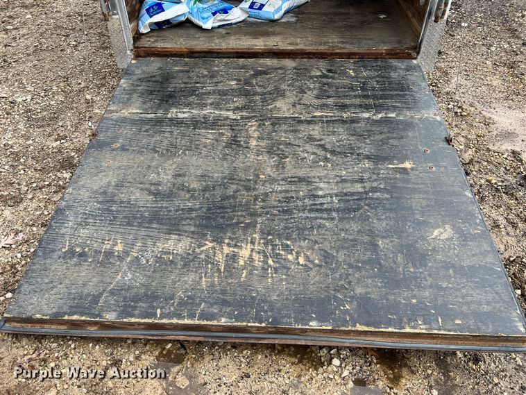 image for item MM9168 2015 Doolittle  enclosed cargo trailer