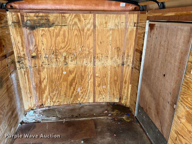 image for item MM9168 2015 Doolittle  enclosed cargo trailer