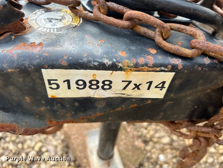 image for item MM9168 2015 Doolittle  enclosed cargo trailer