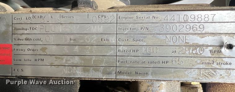 image for item MM9171 1984 Lorain LRT-100  crane