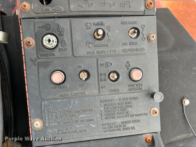 image for item MM9174 Toro Ground Master 580D  lawn mower