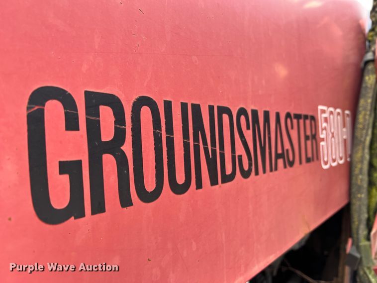 image for item MM9174 Toro Ground Master 580D  lawn mower