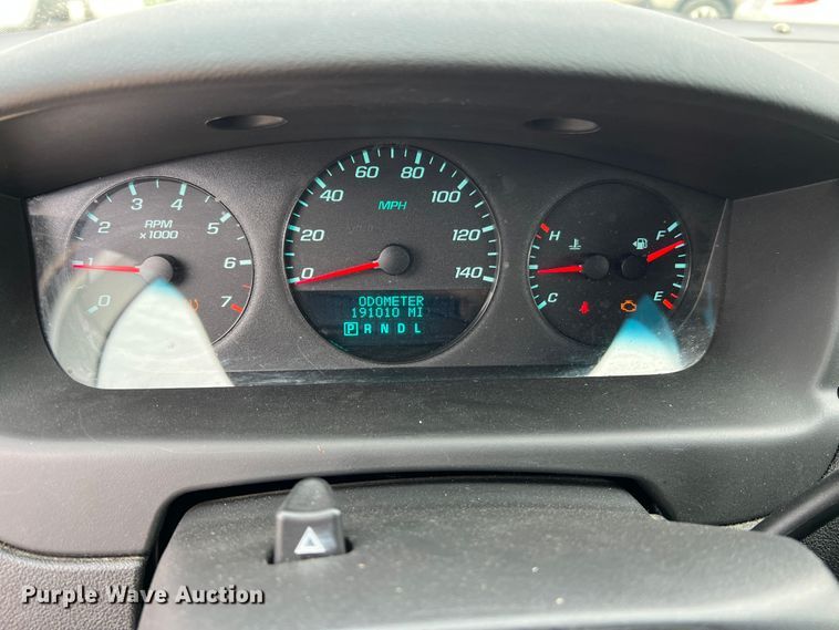 image for item MM9201 2012 Chevrolet Impala Police Cruiser