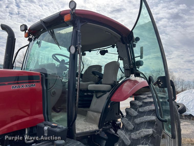 image for item MM9203 2012 Case Maxxum 125  MFWD tractor