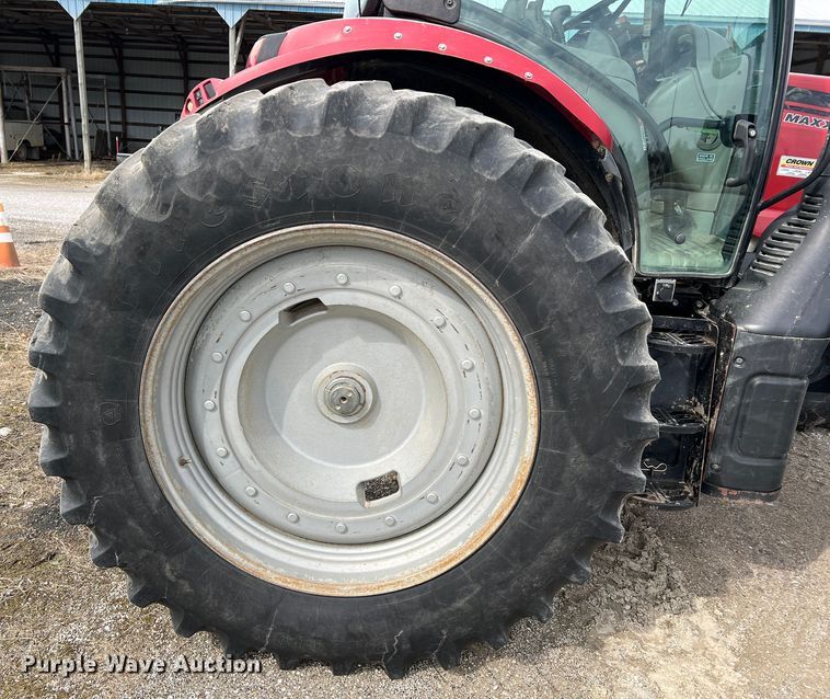 image for item MM9203 2012 Case Maxxum 125  MFWD tractor
