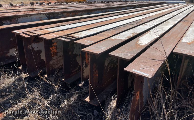 image for item MM9339 (9) steel I-beams