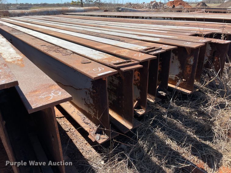image for item MM9339 (9) steel I-beams