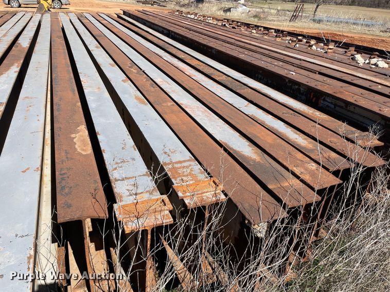 image for item MM9339 (9) steel I-beams