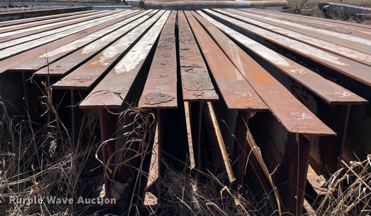 image for item MM9340 (9) steel I-beams