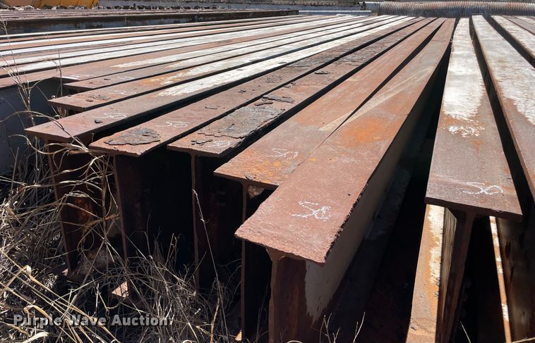 image for item MM9340 (9) steel I-beams