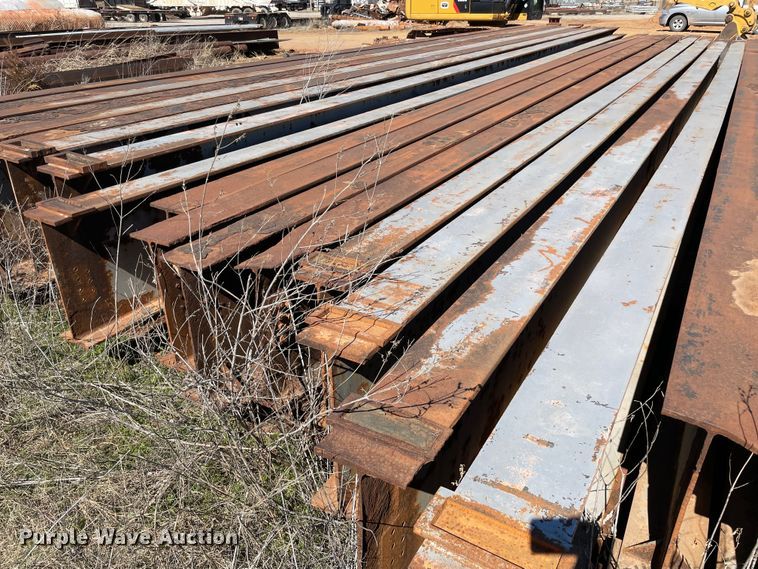 image for item MM9340 (9) steel I-beams