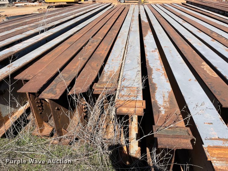 image for item MM9340 (9) steel I-beams