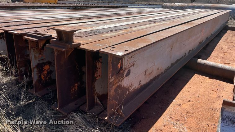 image for item MM9341 (8) steel I-beams