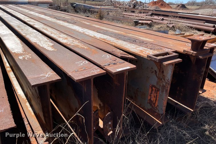 image for item MM9341 (8) steel I-beams