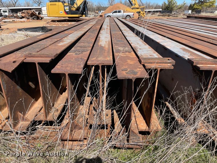 image for item MM9341 (8) steel I-beams