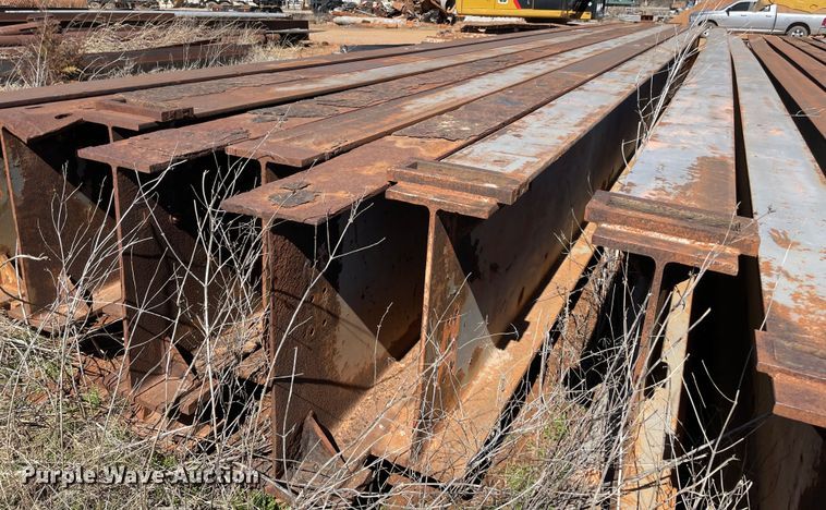 image for item MM9341 (8) steel I-beams