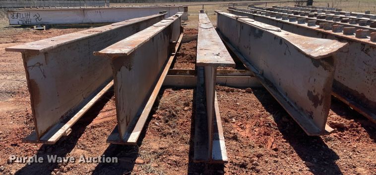image for item MM9342 (4) steel I-beams