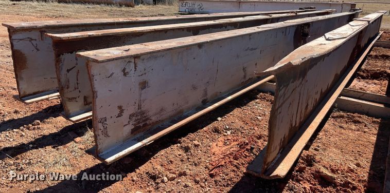 image for item MM9342 (4) steel I-beams