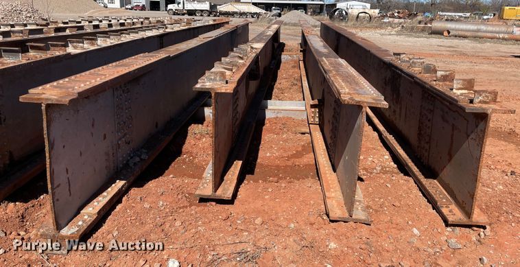 image for item MM9342 (4) steel I-beams