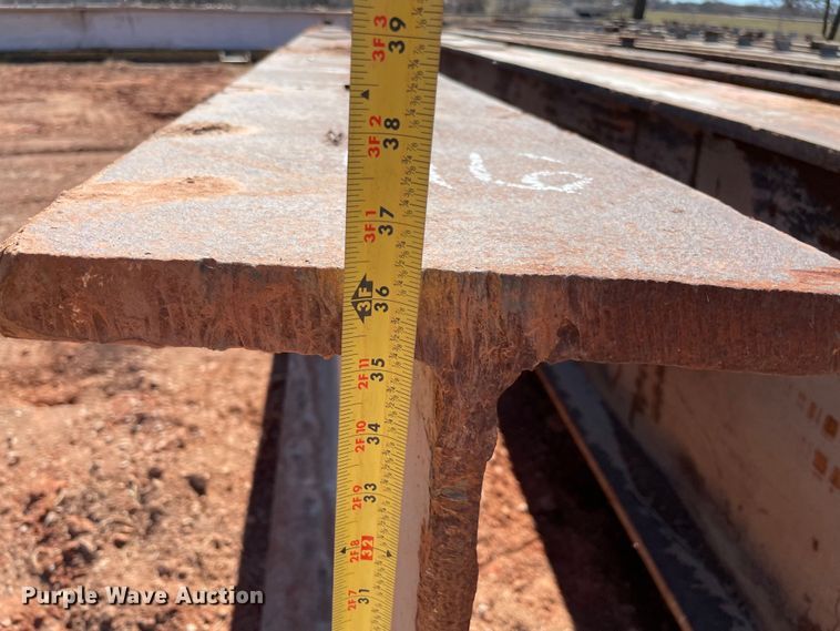 image for item MM9342 (4) steel I-beams