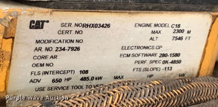 image for item MM9715 2007 Caterpillar PM201  milling machine