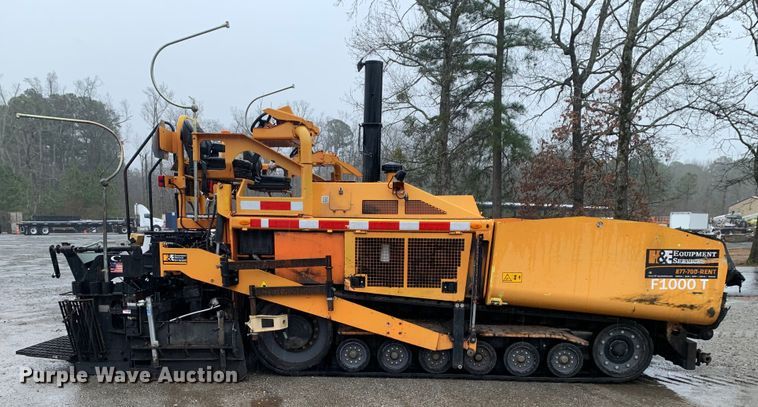 image for item MM9716 2011 Dynapac F1000T  paver