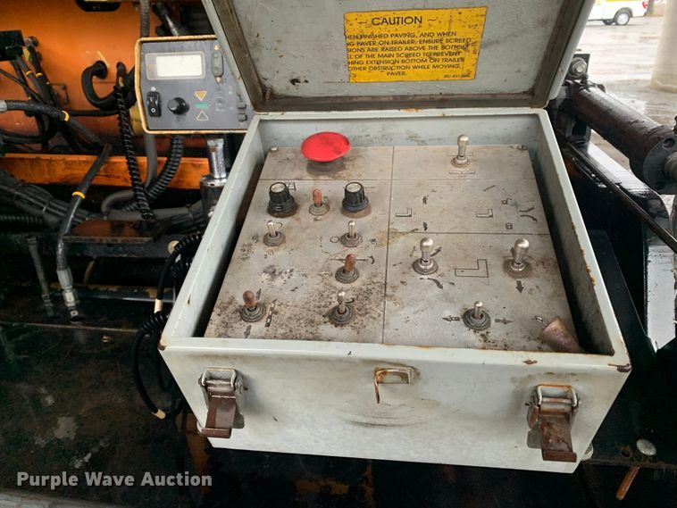 image for item MM9716 2011 Dynapac F1000T  paver