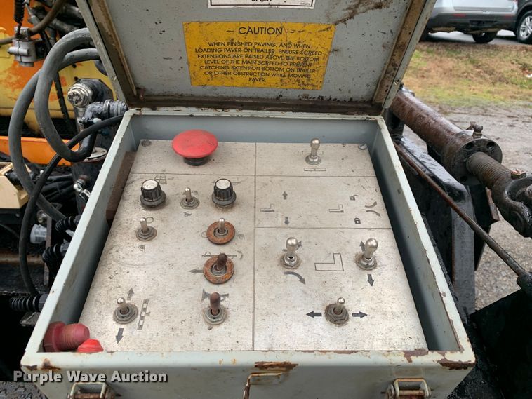 image for item MM9718 Dynapac F1000T  paver