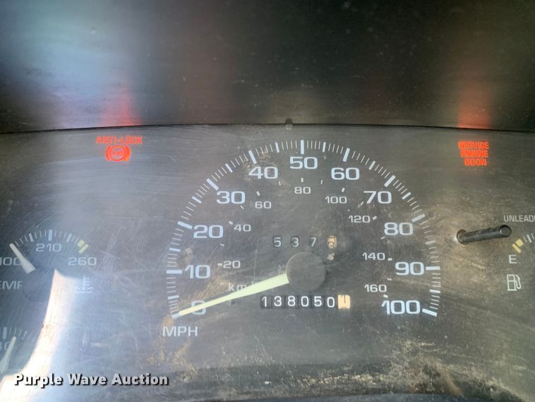 image for item MM9746 1997 Chevrolet S10  pickup truck