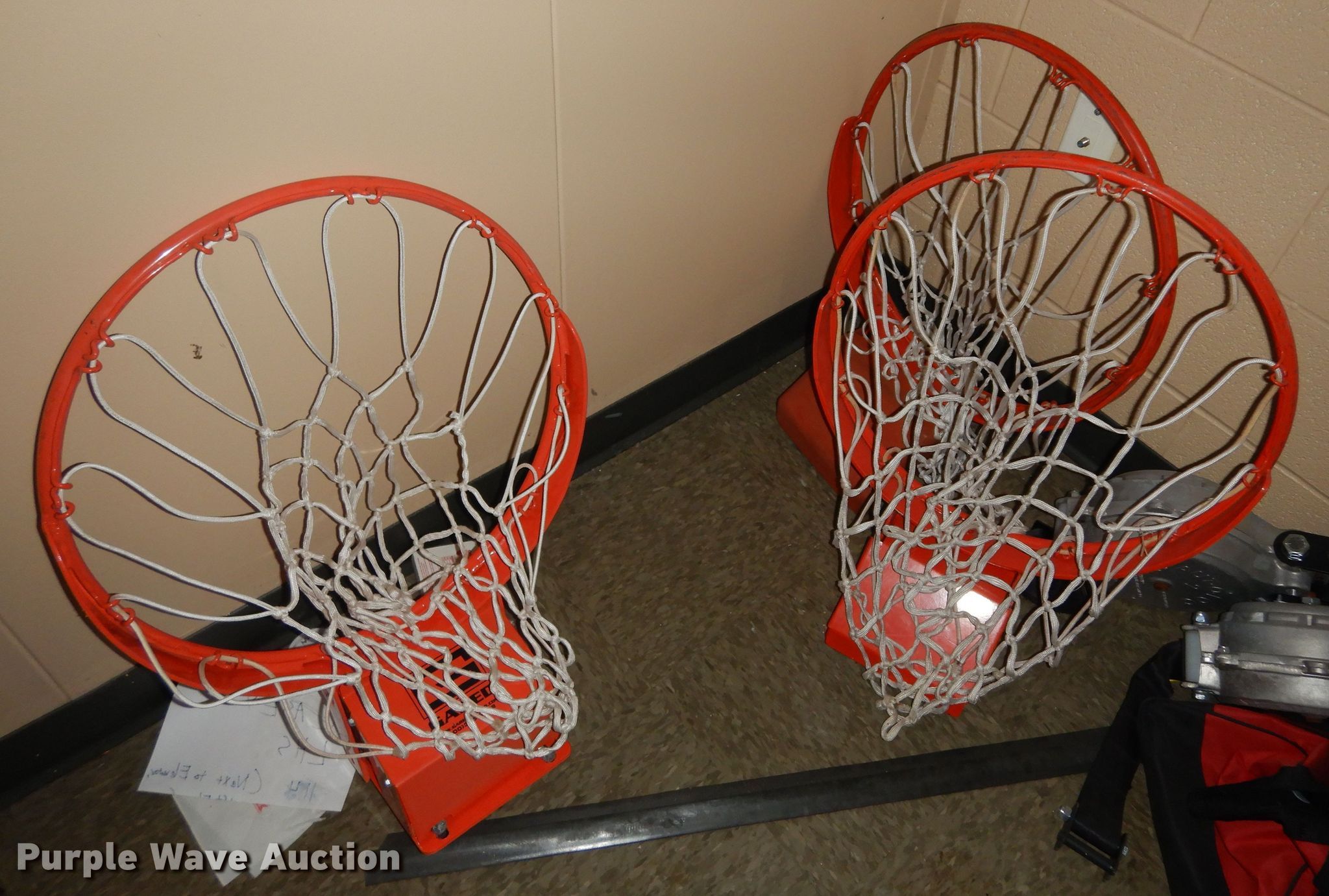Basketball goal parts in Lawrence, KS Item KS9551 sold Purple Wave