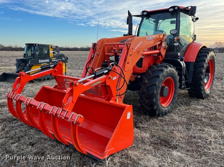 image for item DG5417 2018 Kubota M7-171  MFWD tractor