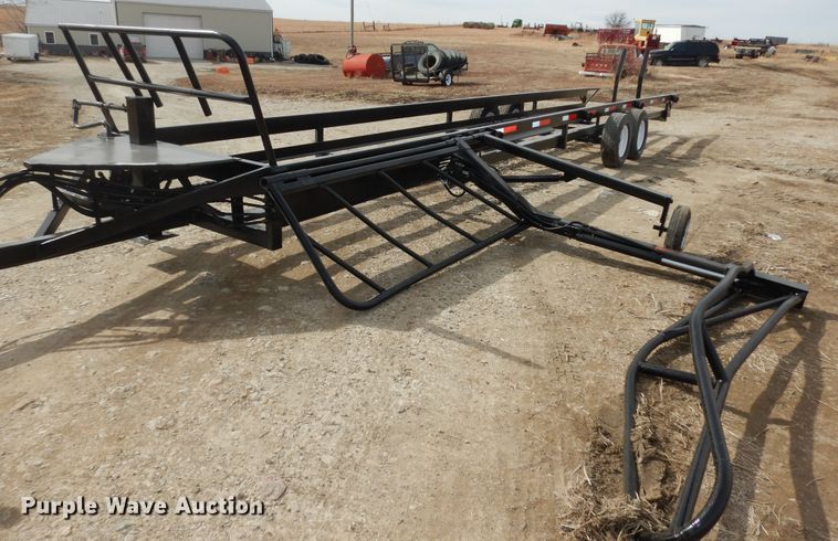 image for item DK7605 Hay bale trailer