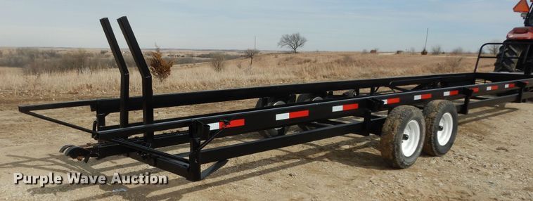 image for item DK7605 Hay bale trailer