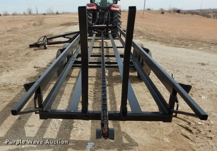 image for item DK7605 Hay bale trailer