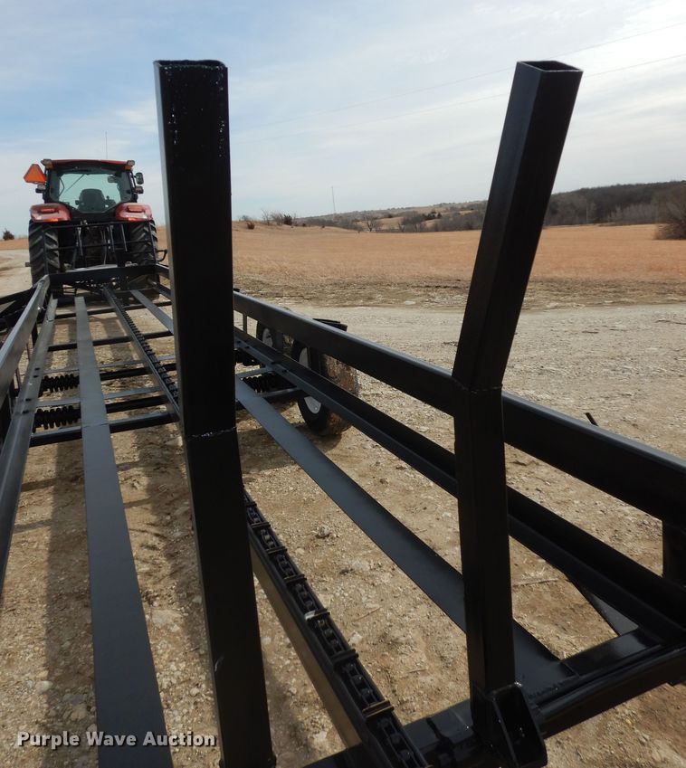 image for item DK7605 Hay bale trailer