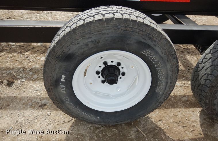 image for item DK7605 Hay bale trailer