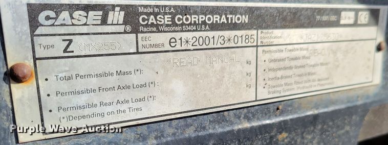 image for item DM8226 2003 Case MX255  MFWD tractor